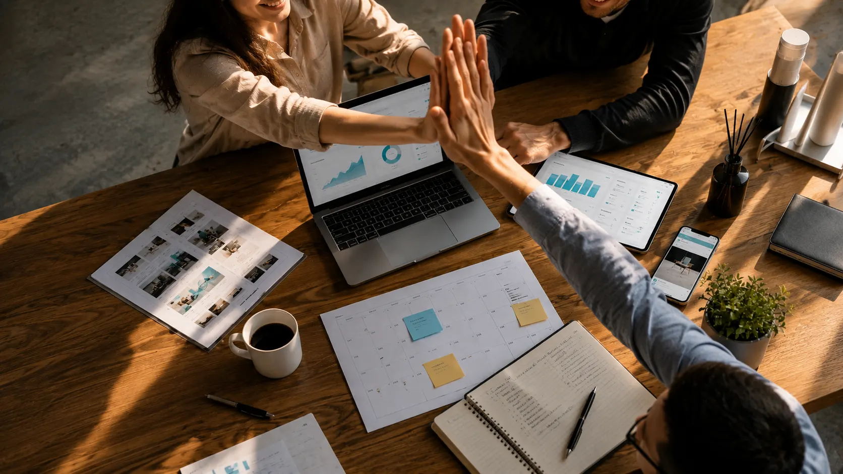 Digital studyo strategy and technology workspace