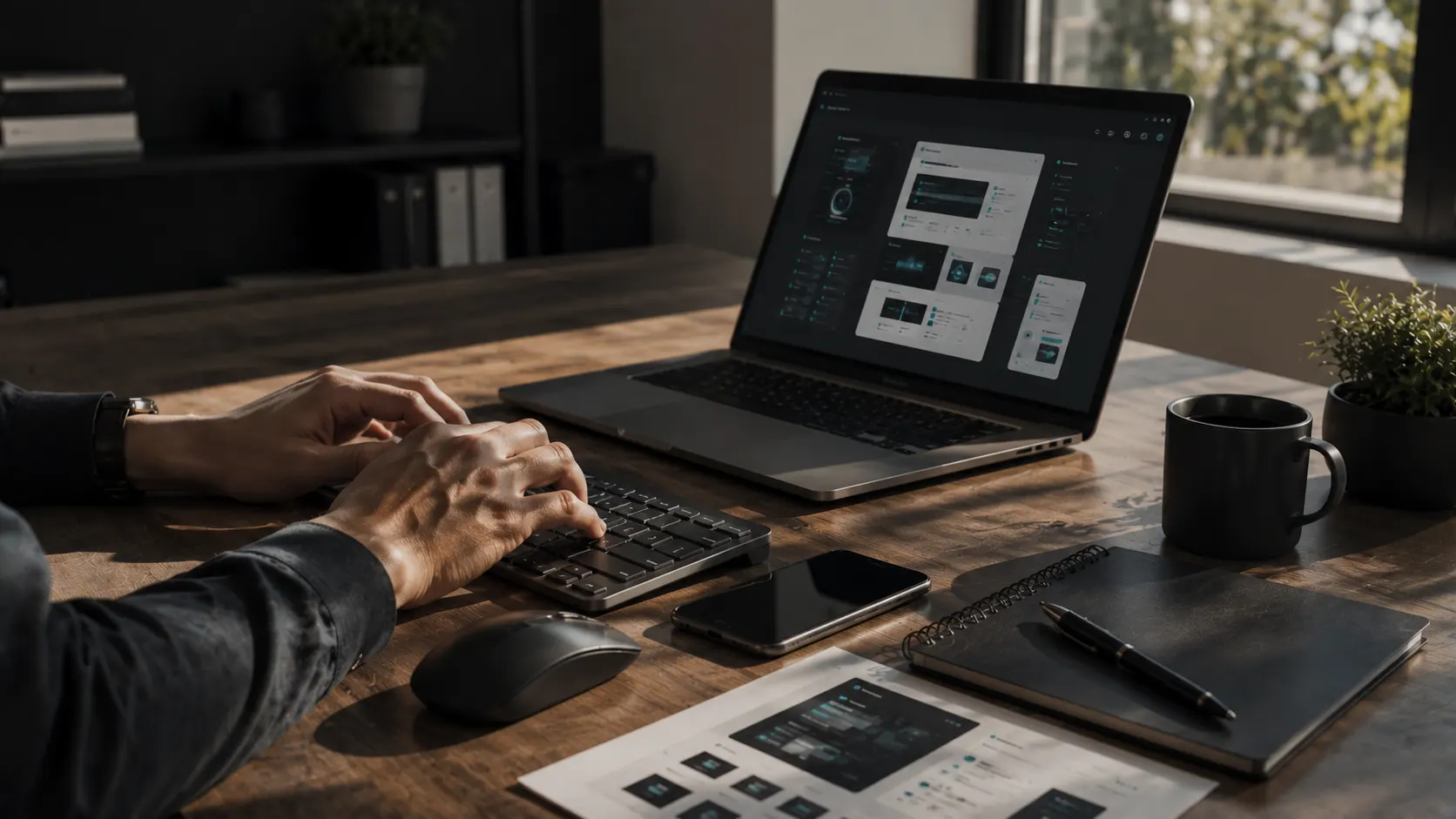 Premium business software systems and desktop application technology setup