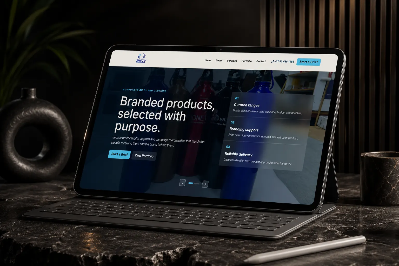 Nifty Enterprises visual preview