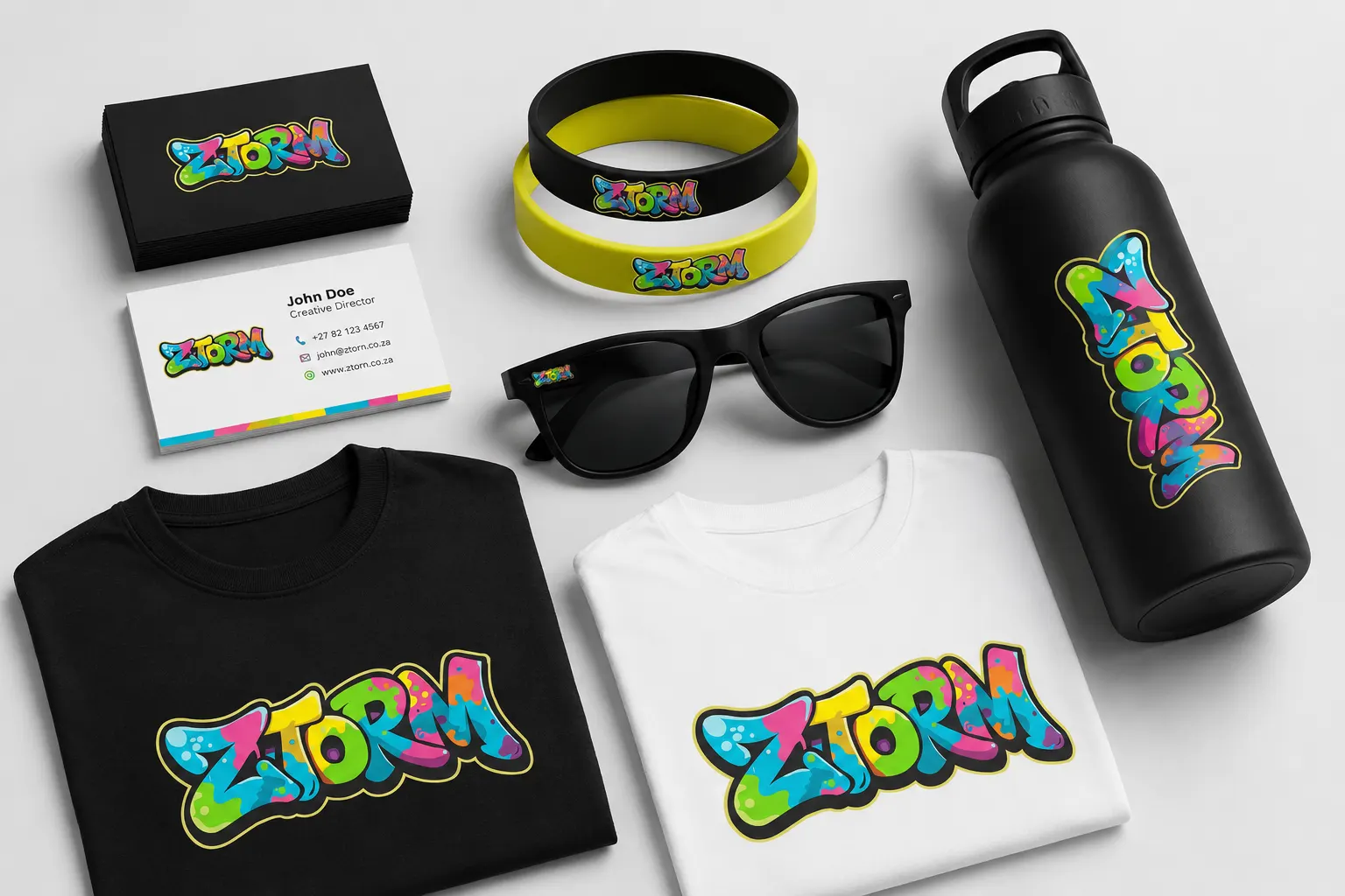 Ztorm Brand Identity visual preview